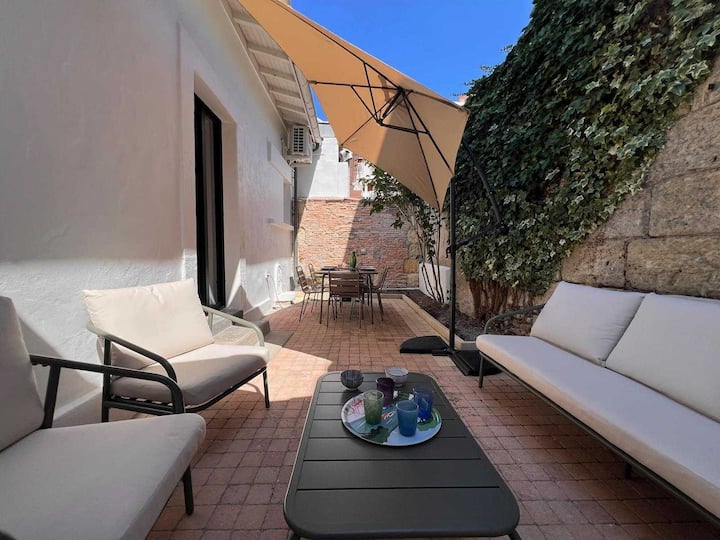 Maison Rénovée Arcachon Centre Avec Patio - 아흑꺄숑
