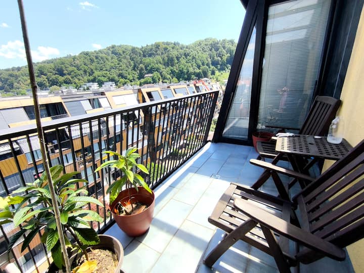 Sunny Family Duplex Near The Castle - 盧布爾雅那