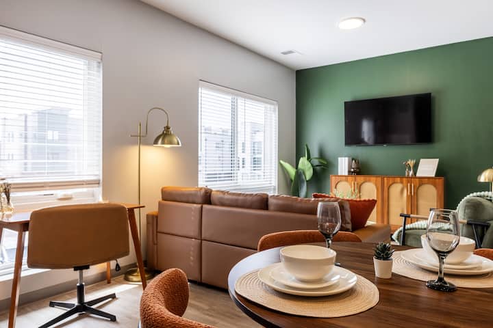 1bd Cozy Apt Near Dt W/gym|great Train Access - Cleveland, OH