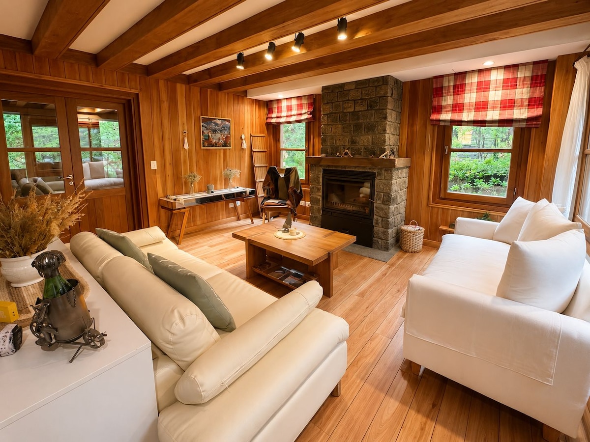 Casa de madera en Arelauquen golf and country - Casa en Arelauquen Golf & Country Club