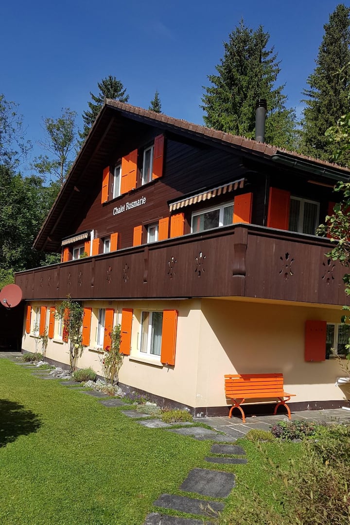 Chalet Rosmarie Appartement/fewo, Dusche, Wc, 1 Sc - Kandersteg