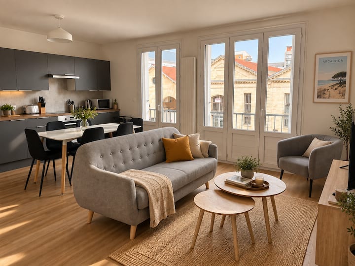 Appartement Lumineux 4 Chambres  Chartrons - Bordeaux