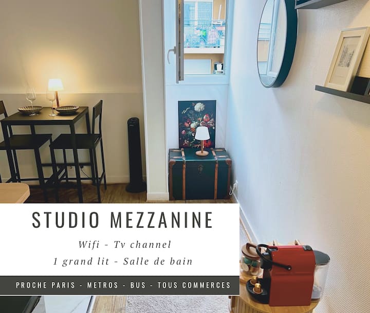 Studio Mezzanine/proche Paris - Paris Gare de Lyon