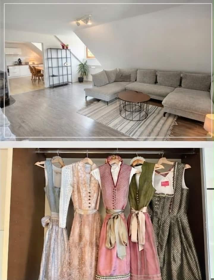 Gesamte Wohnung Mit Balkon | Inkl. Leih-dirndl - Unterhaching