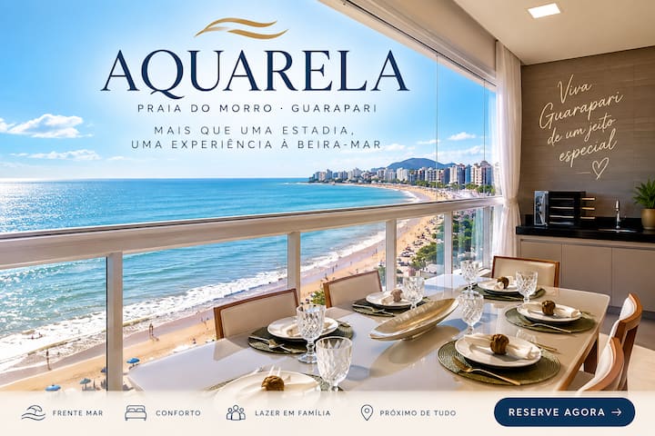 Apartamento Frente Mar Praia Do Morro Pé Na Areia - Espírito Santo