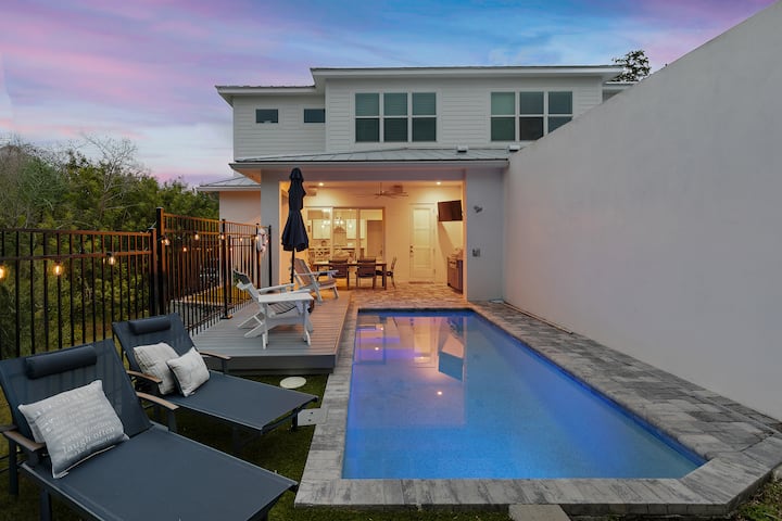 Lala's Luxe Getaway | Pool | Boat Slip | Sonos - New Smyrna Beach, FL