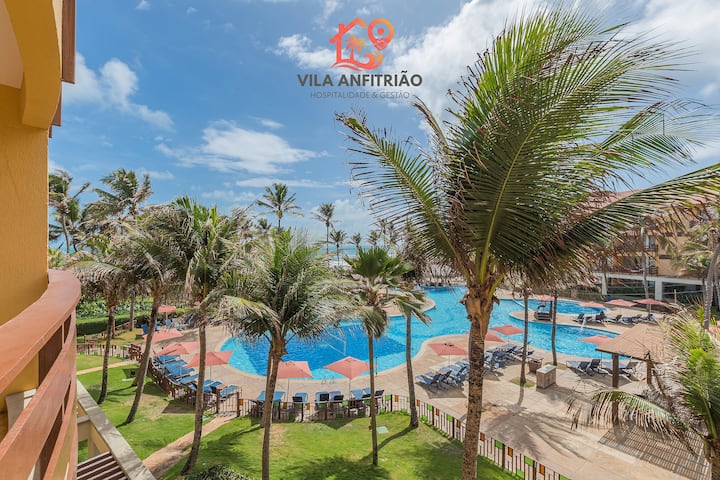 Vista Mar E Pé Na Areia - Suítes Beach Park Resort - Ceará