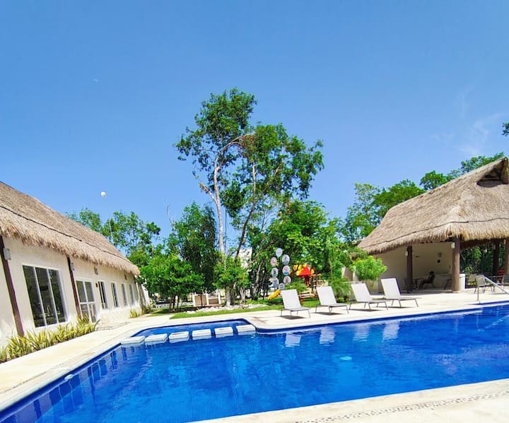 Casa Luna/condo Con Alberca/gym/grill/petpark - Playa del Carmen