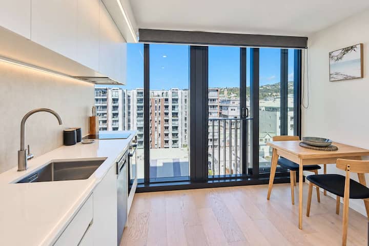 Te Aro City Apartment - 1br With Pool & Gym - Northland