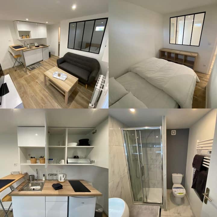 Studio Sur Jardin Au Calme - Montlhéry