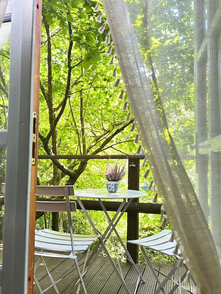 Hidden Woodland Cabin  Private Woodland Escape - Lynton