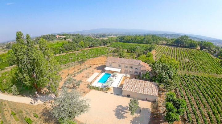 Mas Joséphine - Villa With Pool & Vineyard Views - Gordes