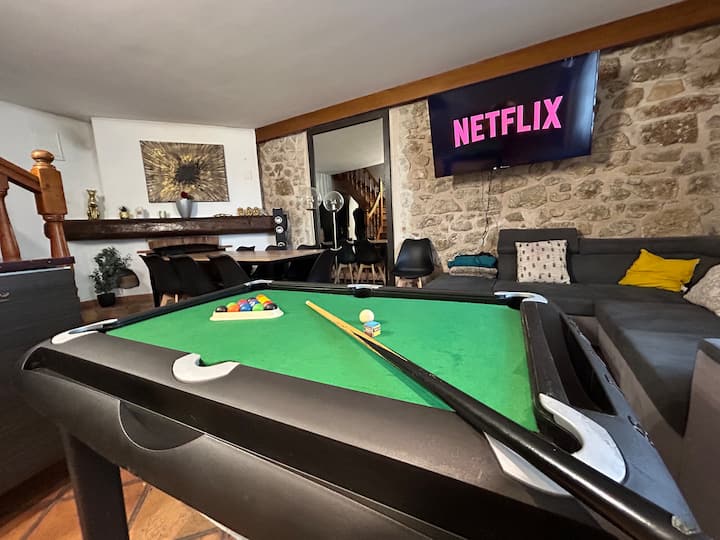 Xl 4br Birthday Loft 110m² Billiard & Games - Antibes