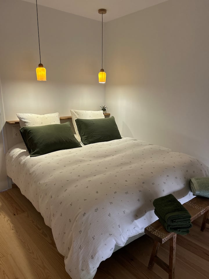 Elégante Chambre Avec Entrée Privative & Jardin - Mézos