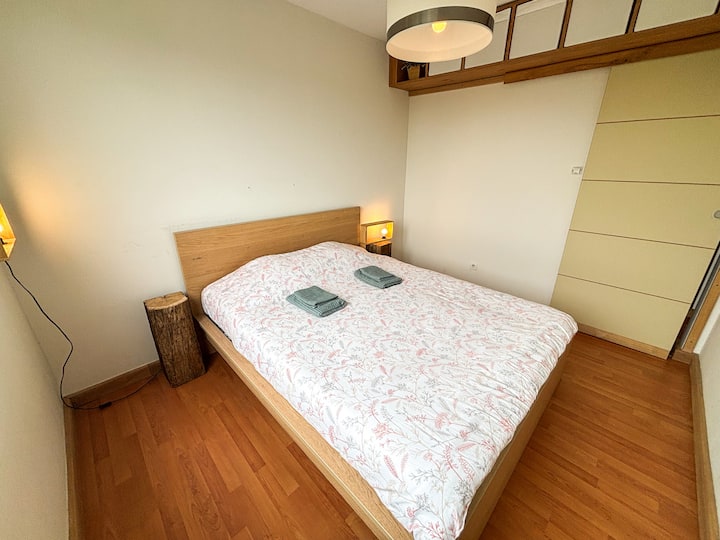 Le Skyline - F2 Balcon - Parking Privé & Gratuit - Illkirch-Graffenstaden