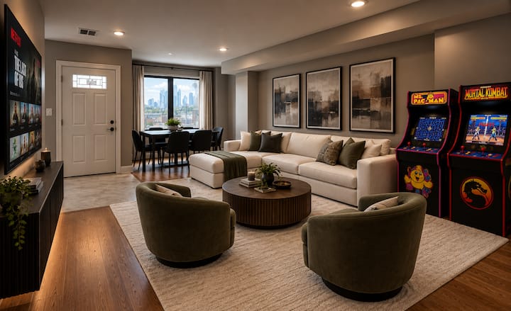 Free Parking 4 Miles Times Square+arcade+backyard - Weehawken, NJ