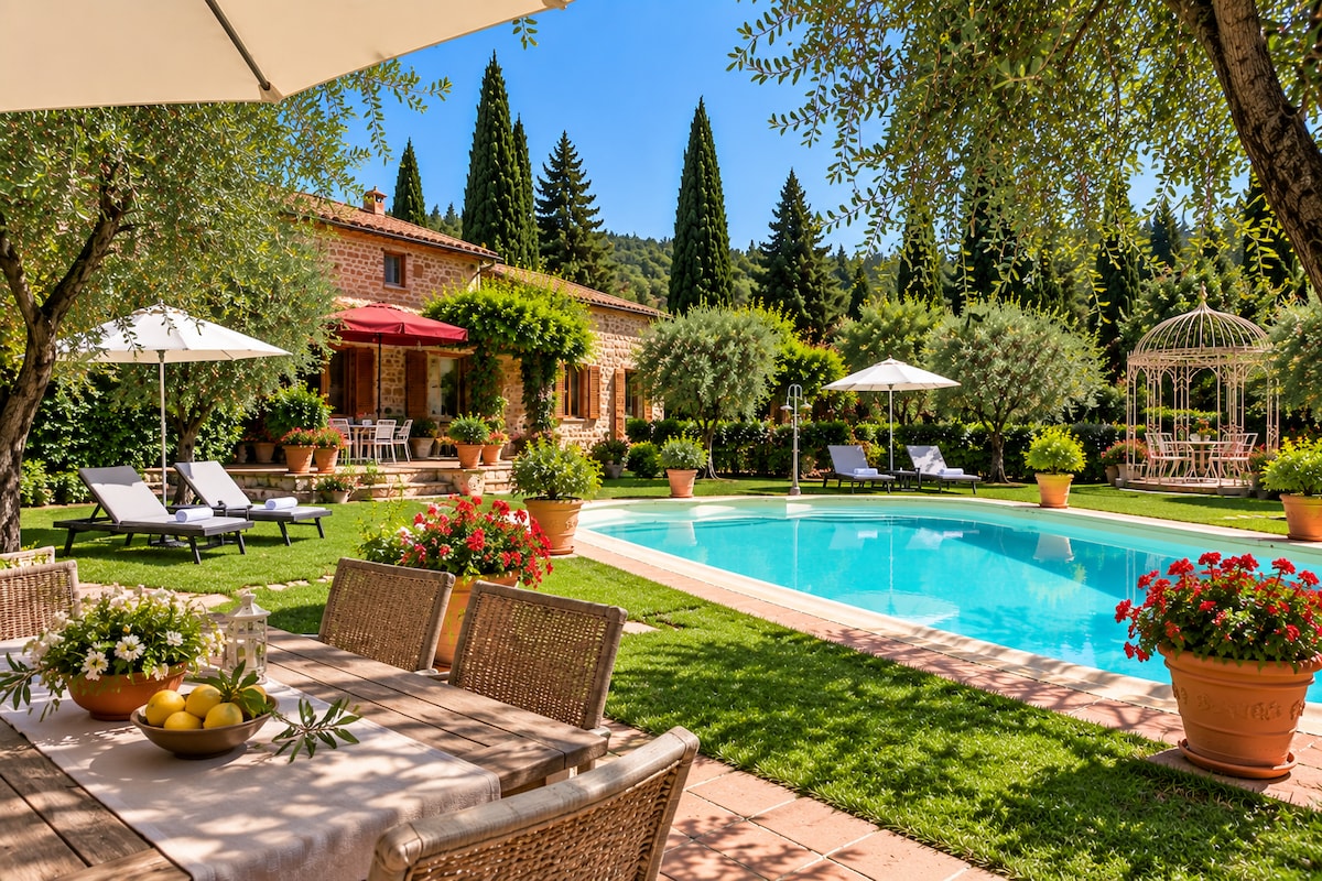 Villa Montaione Retreat - Houses for Rent in Montaione, Toscana, Italy ...
