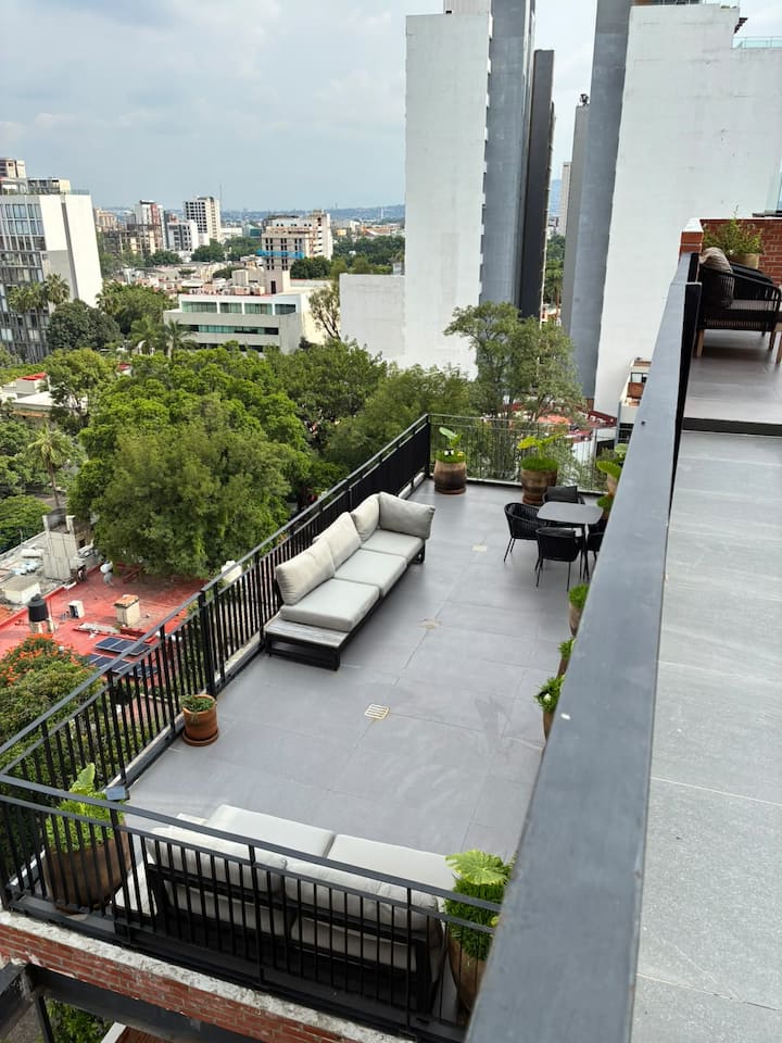 Moderno Y Céntrico En La Americana - Mexico