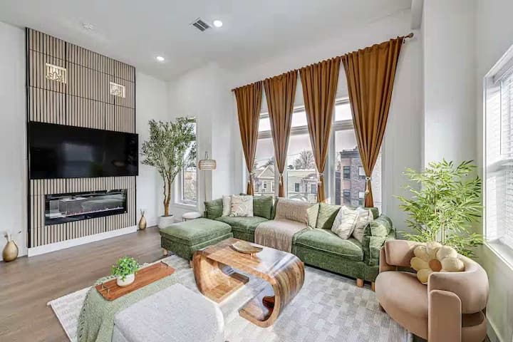 Luxury 9br Compound 3 Homes Rooftop Near Nyc - Jersey City, NJ
