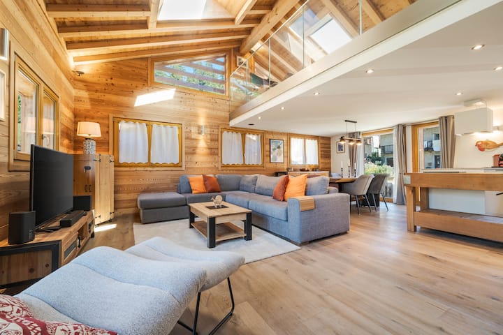 Chamonix Cd Chalet de 145 m² | Vista | Tranquilo | Sauna | Jacuzzi - Casas en renta ...