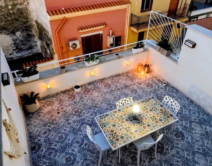 Vista Porto: Casa Indipendente Con Doppia Terrazza - Terrasini