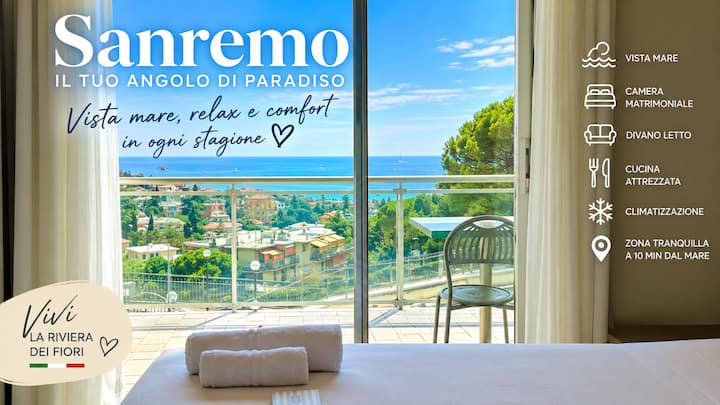 Modusvivendi Suite 106 Bilocale Deluxe Vista Mare - Sanremo