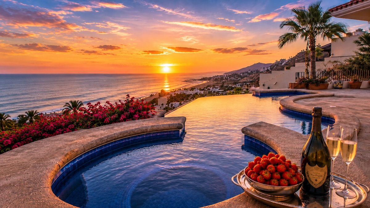Cabo Pedregal Ocean View Villa | 3BR Pool Hot Tub - Houses for Rent in ...