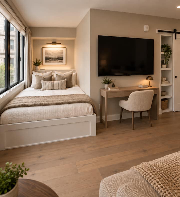 New North End Financial District Loft Faneuil Hall - Boston, MA
