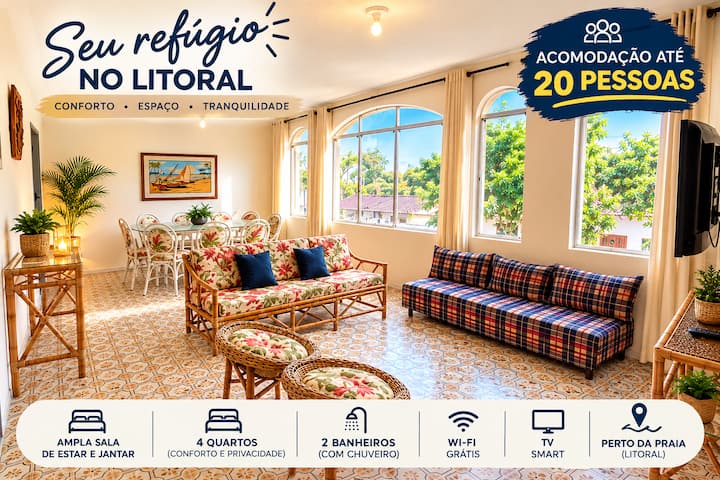 Apartamento ÓTima Localização Próximo à Praia - Guarujá
