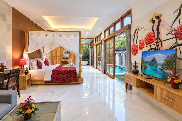 Almero Villa Ubud-romantic Tropical Escape & Pool - Bali