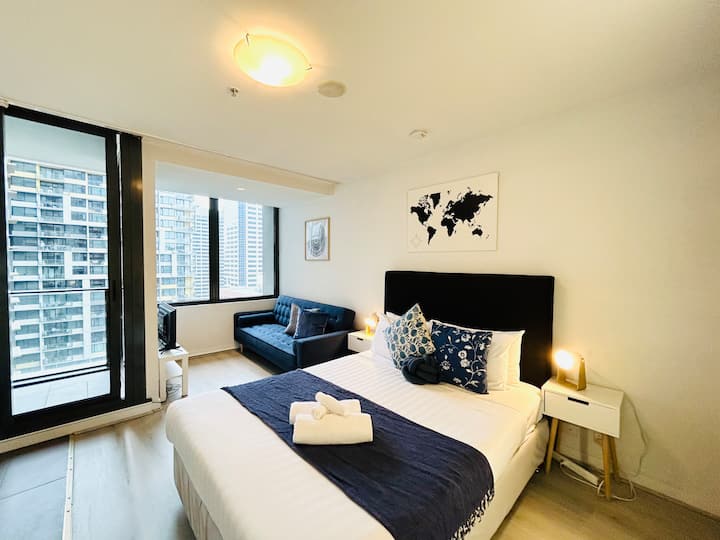Cityview/balcony/pool/sauna/gym/freetram/(hdss08b) - Melbourne