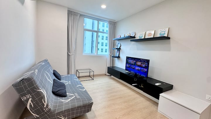 Straits Garden Suite 2br|5pax Georgetown Penang - Penang