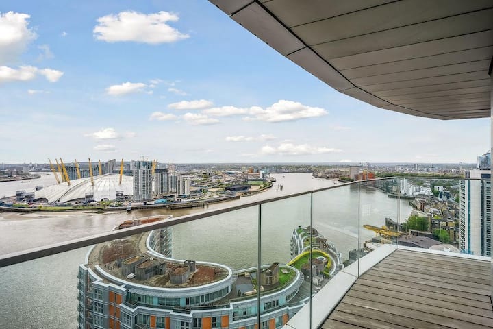 Luxury Apartment | O2 & Thames View | Canary Wharf - Londýn