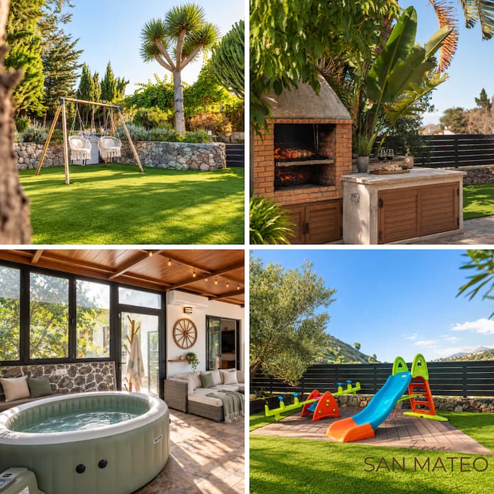 Villa San Mateo | Jacuzzy | Zona Infantil - Santa Brígida