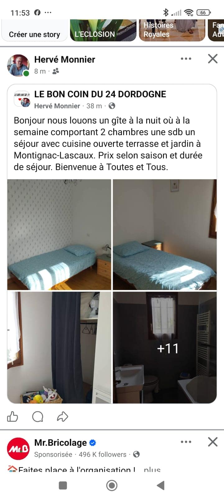Gîte Pour 4 Personnes à Montignac-lascaux - Montignac