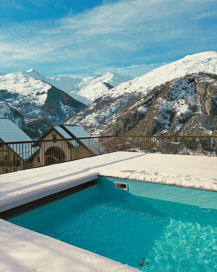 Duplex Ski Aux Pieds Avec Piscine à Valloire - Les Karellis