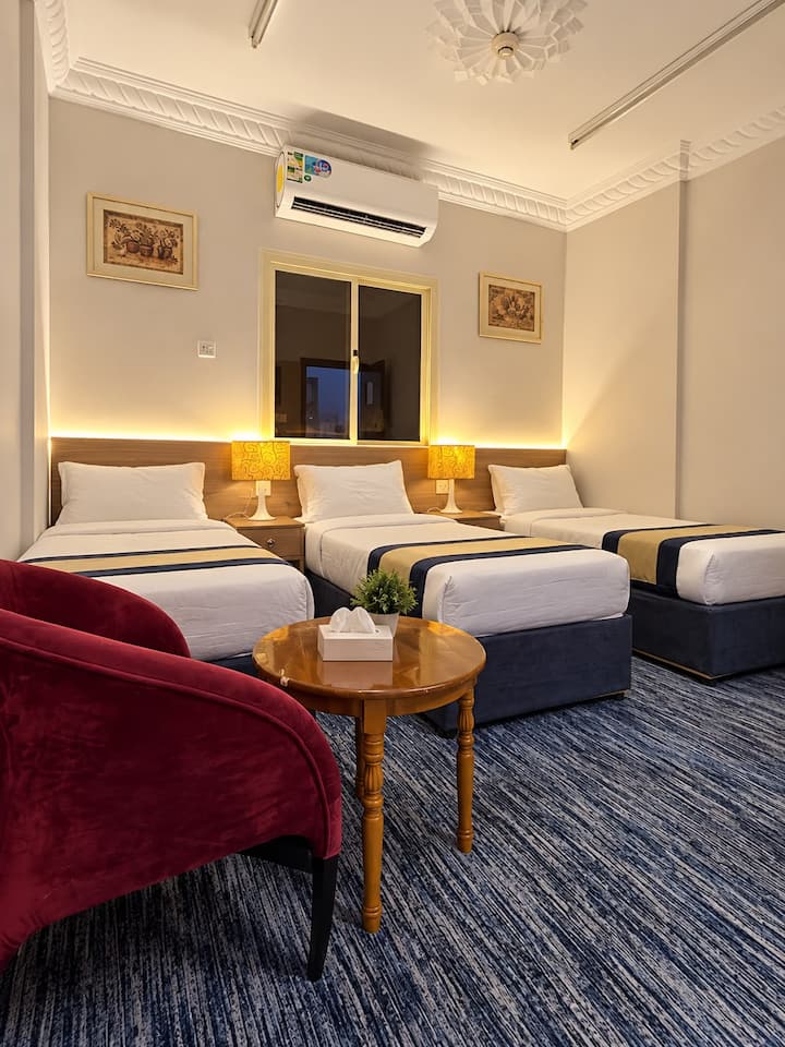 Sakab Al Aseel Hotel, Quad Room - 麥加