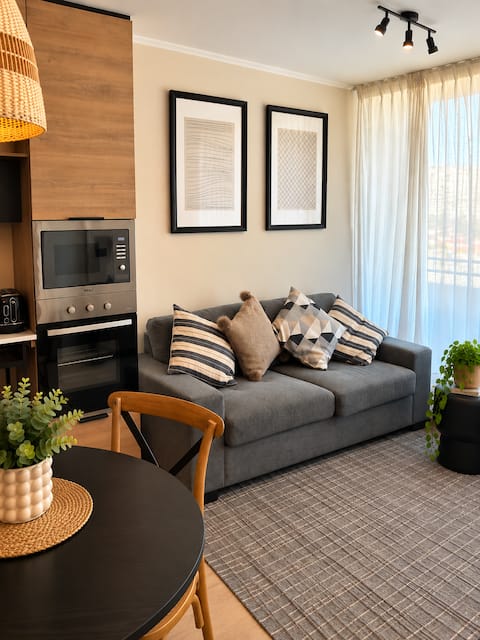 New apartment with parking, Viña plan