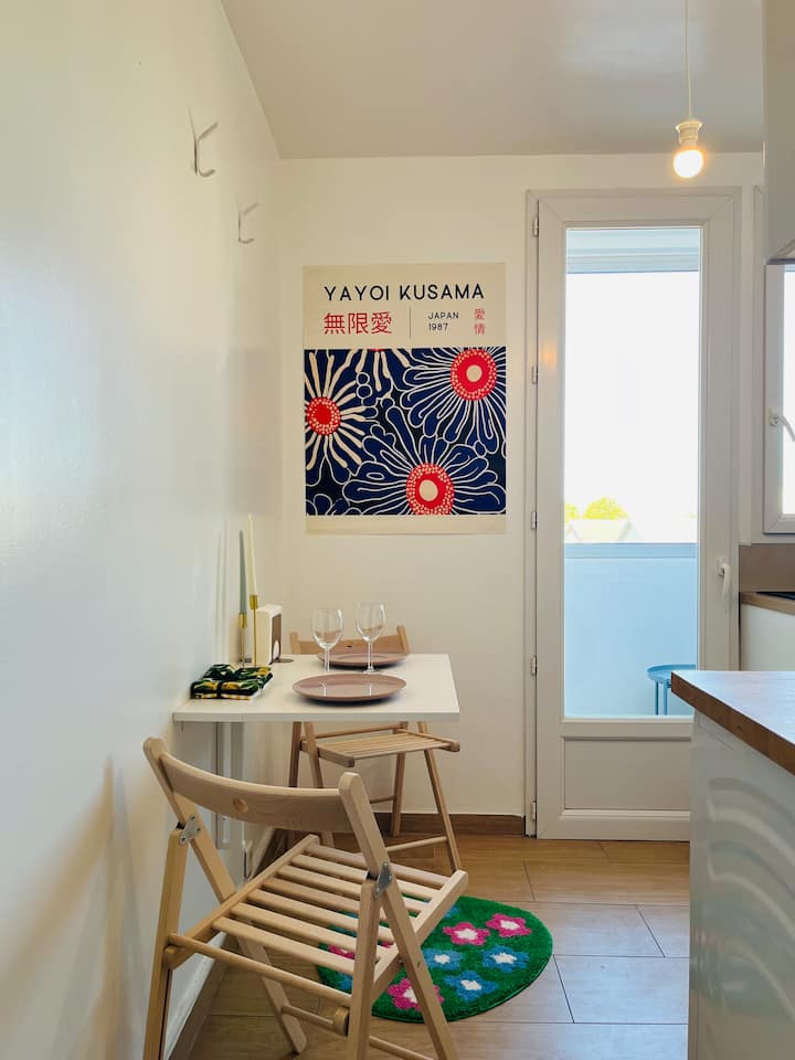 Charmant 30m² Studio 1 Toulouse Rangueil | Métro B - Toulouse