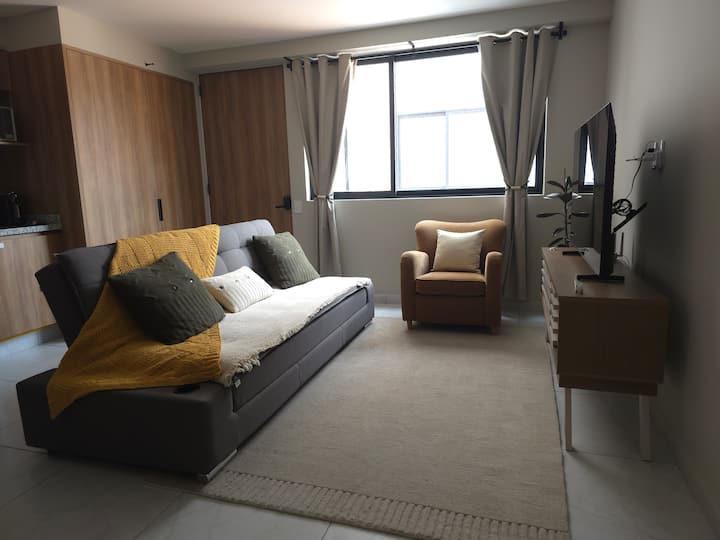 Acogedor Departamento Minimalista En Vértiz - México