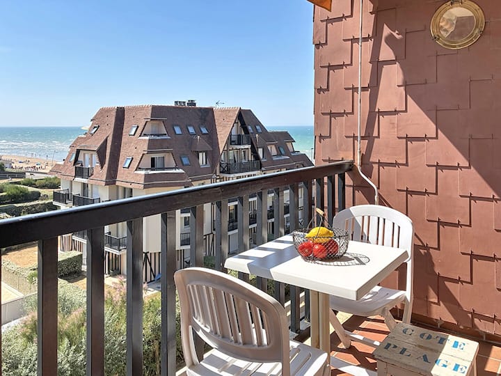 F2 46 M2,  Vue Mer, 50 M De La Plage, 600  Centre - Cabourg