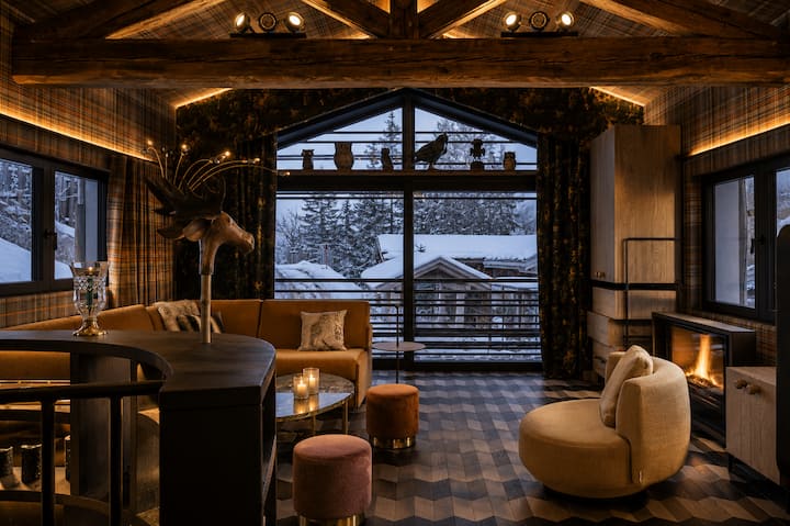 Chalet Ikamiut : B&b, Jacuzzi, Chauffeur - Courchevel
