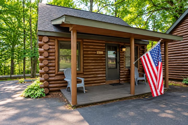 Cabin 2301 - Cute Log Cabin Inside Resort - Gaylord, MI