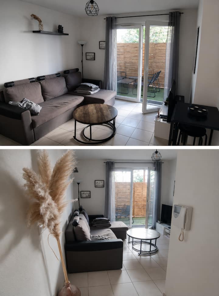 Appartement Calme Avec Terrasse - Castries