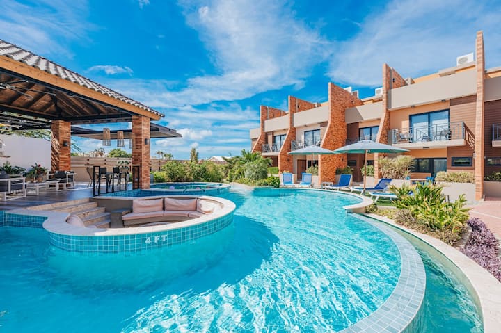 Lux 1br House Pool Gym 7-min Walk Palm Beach #8 - Aruba