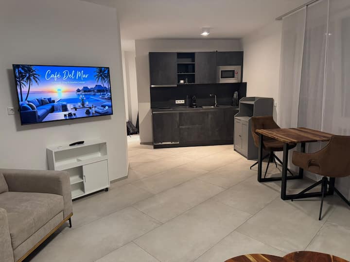 Modernes Design-apartment Mit Großer Wohnküche - Wiesbaden