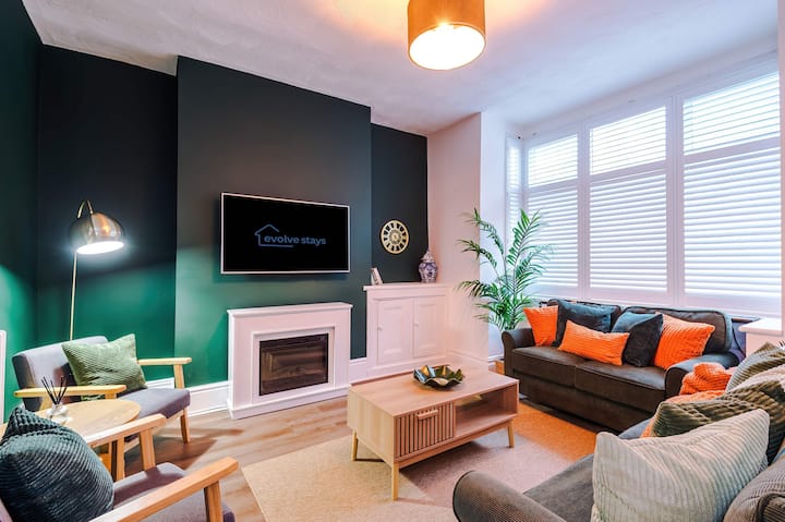 5br | Comfortable Group Stay | Whalley Range - イギリス マンチェスター