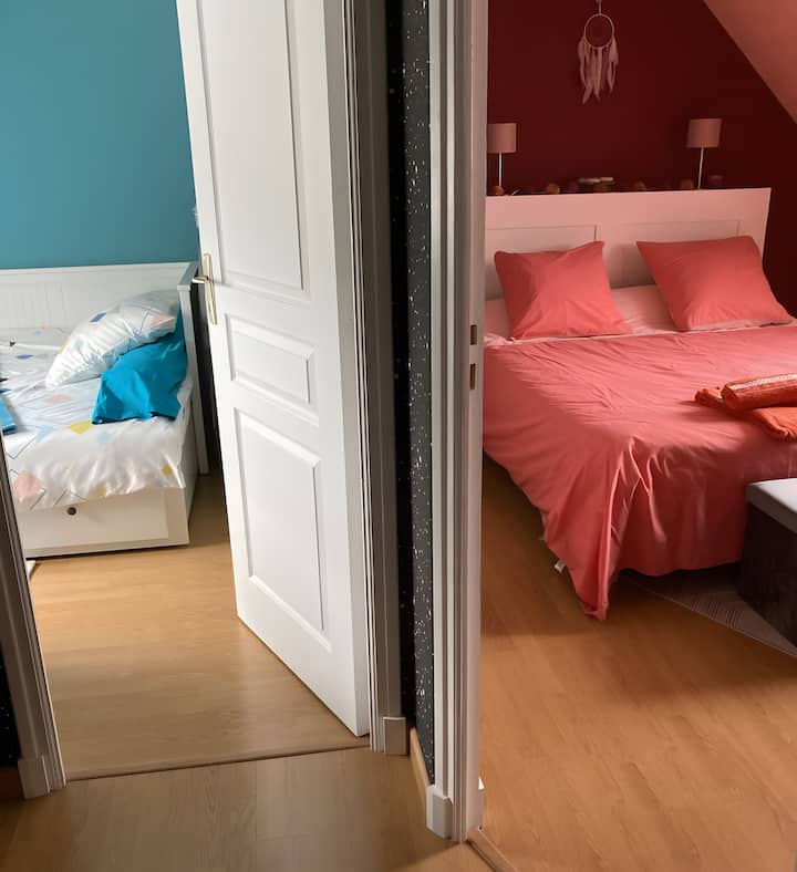 ÉTap' Châteaux - Chambre Familiale - Cheverny
