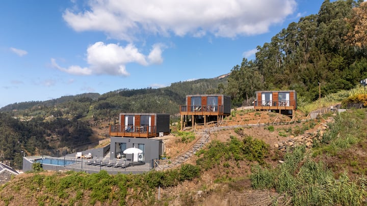 Lodge2 C/ Piscina Junto à Levada - Madeira