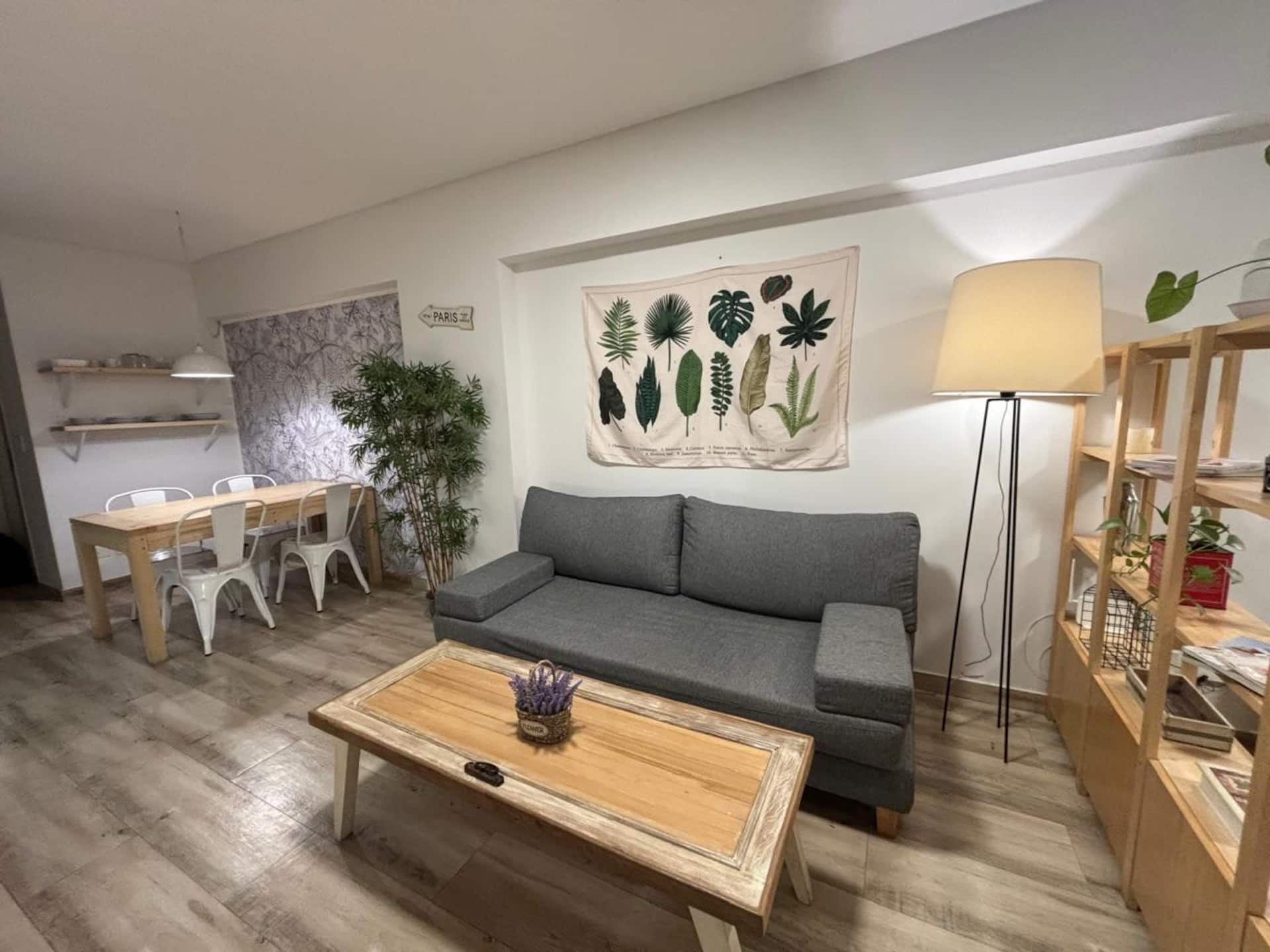 Departamento con AC y cocina integrada